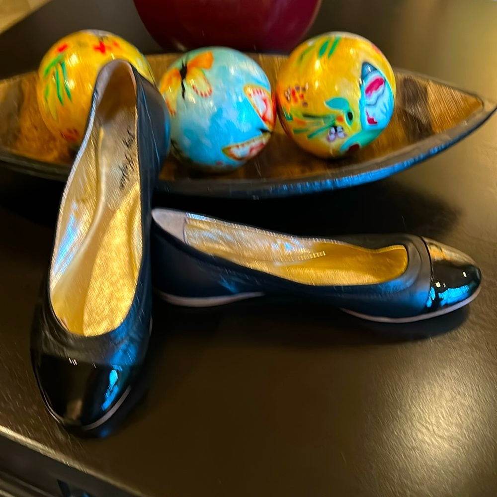 JAY KAPLAN Amy Flats - FINE ITALIAN LEATHER - EU 36.5 / US 6–6.5